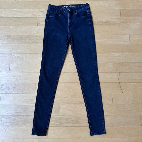 American Eagle Jeans - Hi-Rise Jegging - Size 2 LONG - Picture 2 of 6